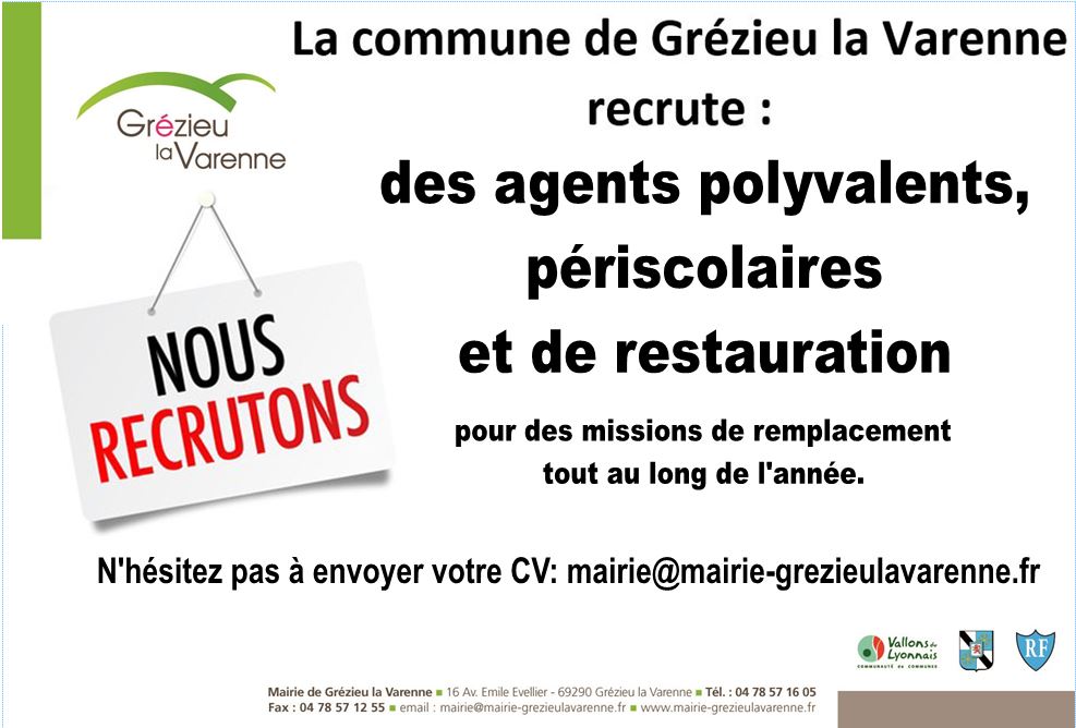 Affiche recrutement perisco