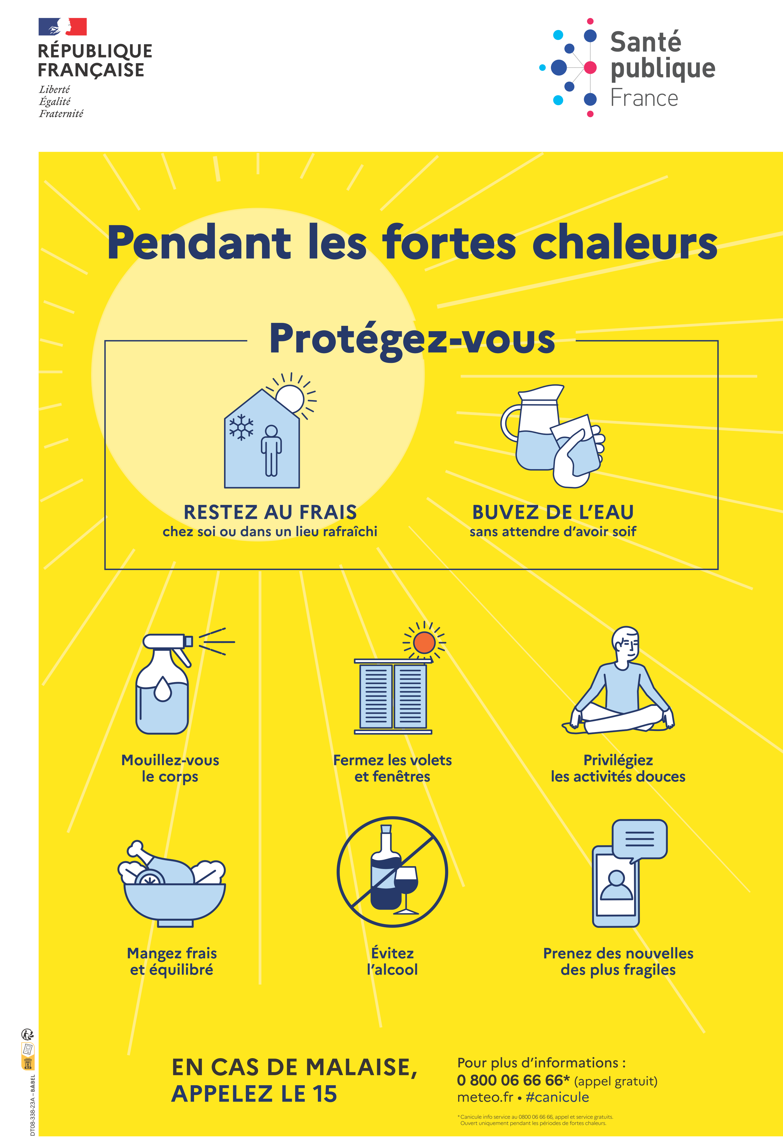 Affiche canicule
