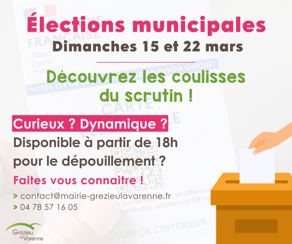 Dépouillement élections